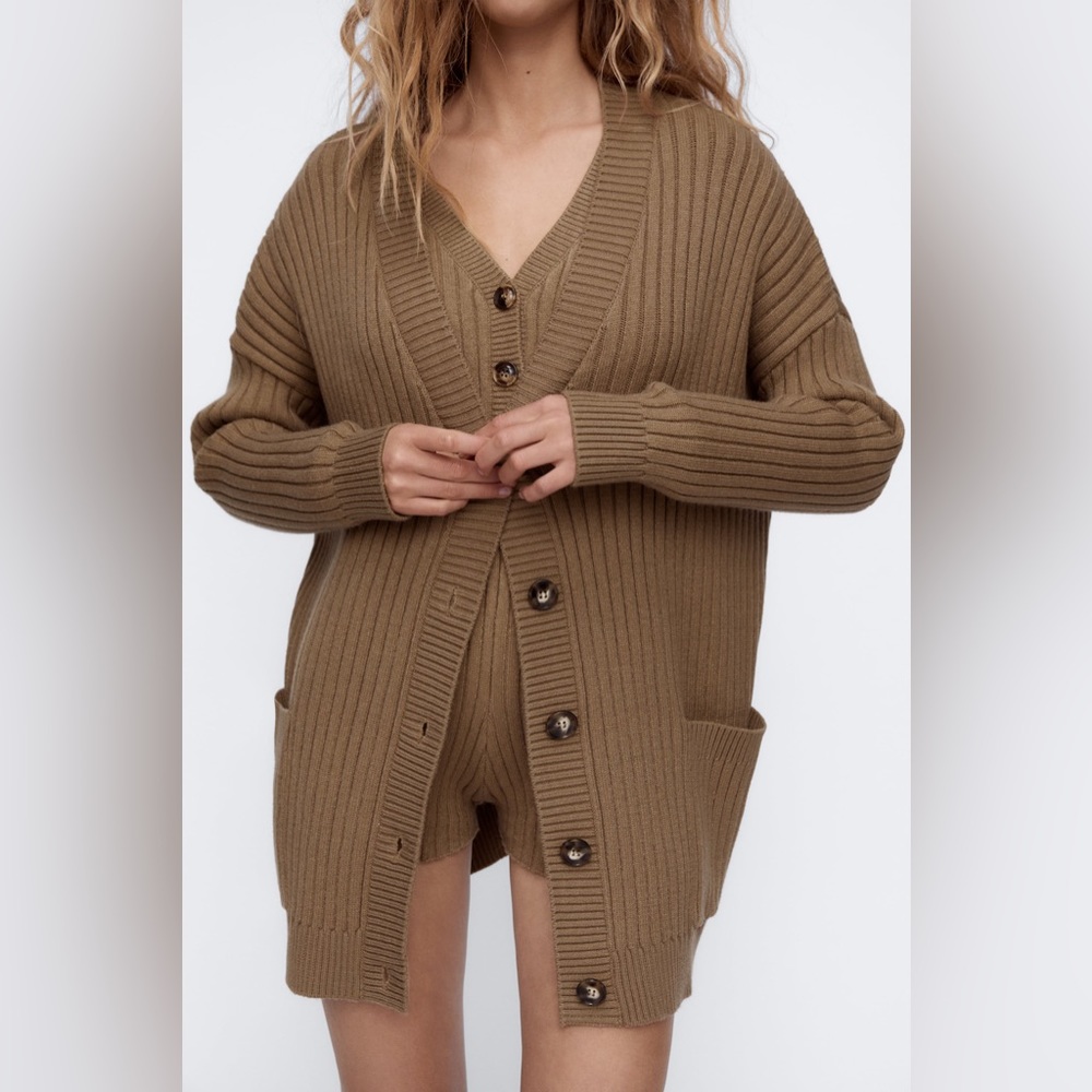 ZARA KNIT PLAYSUIT
